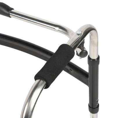 Déambulateur pour personnes âgées, Cadre en acier inoxydable image 2