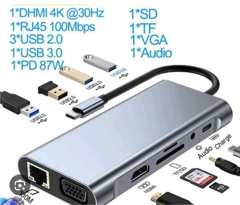 Adaptateur Hub USB-C HDMI | 11 en 1 image 4