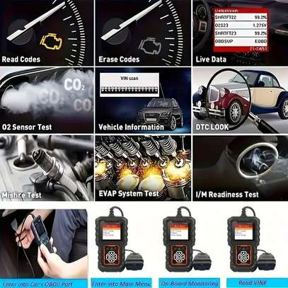 Outils de Diagnostique Automobile Lecteur de Codes OBD2 image 9
