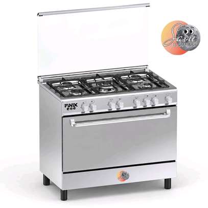 CUISINIERE FINIX 5FEUX 90X60 INOX G95NDM (62V12T2G1X) image 3