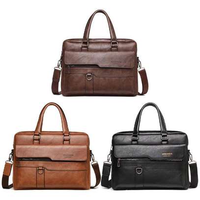 Sac d'ordinateur en Cuir Dakar image 3