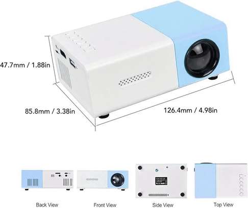 Mini Projecteur Full HD 1080P - 800 lumens 60 pouces (1,53m) image 2