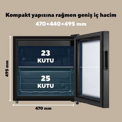 CONGELATEUR KUMTEL 44LITRES VITRINE HMB60 image 3