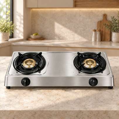 PLAQUE SILTAL 2FEUX A GAZ INOX S2B image 2