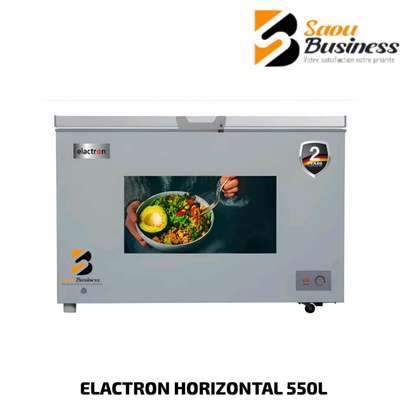 CONGELATEUR ELACTRON HORIZONTAL 550L SILVER EL75CFS image 2