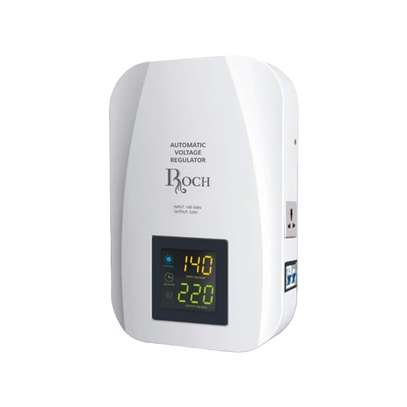 ROCH régulateur tension automatique 3000VA blanc digital image 2