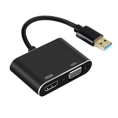 Adaptateur USB 3.0 vers VGA-HDMI image 1