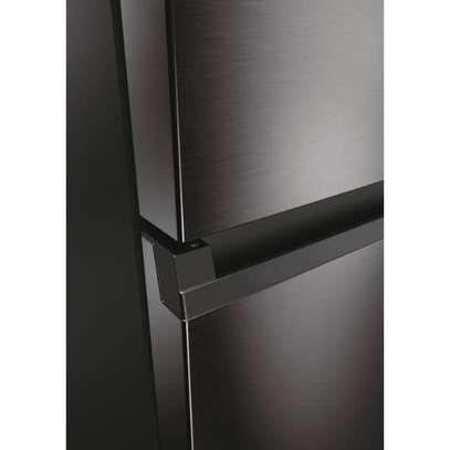 REFRIGERATEUR 350LITRES HAIER COMBINE 3TIROIRS NOIR GRIS image 1
