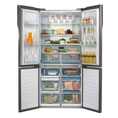 REFRIGERATEUR HAIER SIDE BY SIDE 4PORTES NOIR HRF6200FB image 3