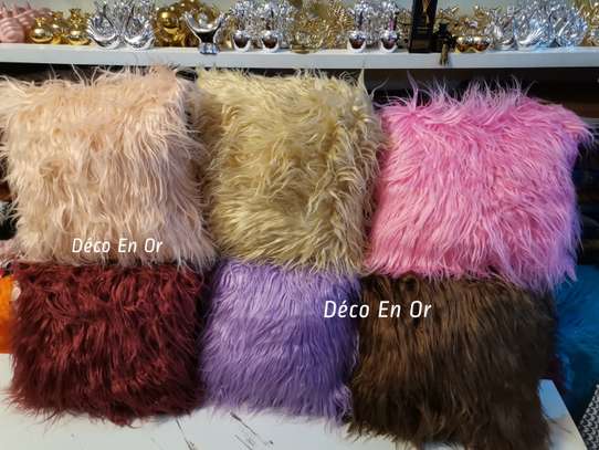 Coussin fourrure image 1