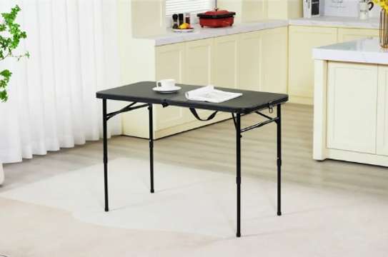 Table pliante en plastique à hauteur réglable Mainstays image 8
