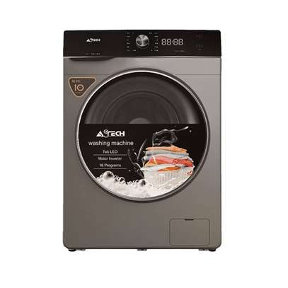 MACHINE À LAVER 9KG ASTECH INVERTER GRIS image 1