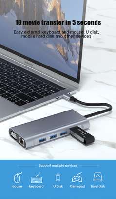 Hub USB-C, adaptateur 11-en-1 USB-C to HDTV image 3