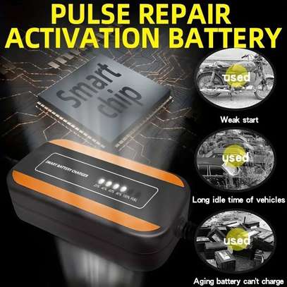 Chargeur de batterie de voiture/moto automatique 12V, 3A image 1