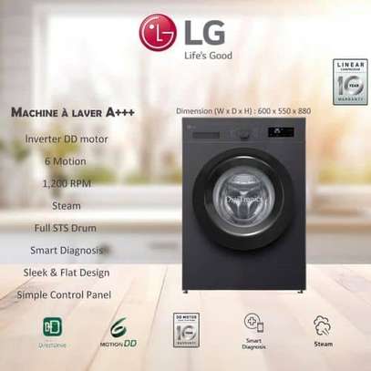 MACHINE À LAVER 8KG LG GRIS F2Y1TYP6J image 1