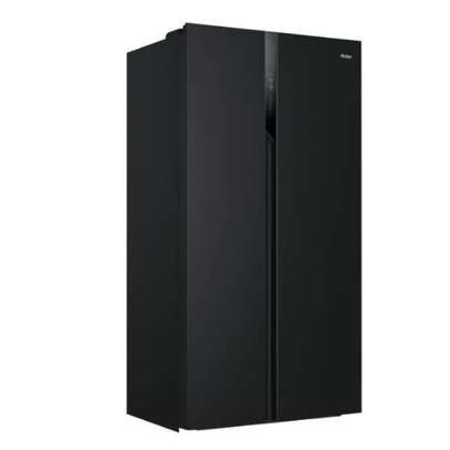 REFRIGERATEUR HAIER SIDE BY SIDE 2PORTES NOIR HSR3918ENPB image 2