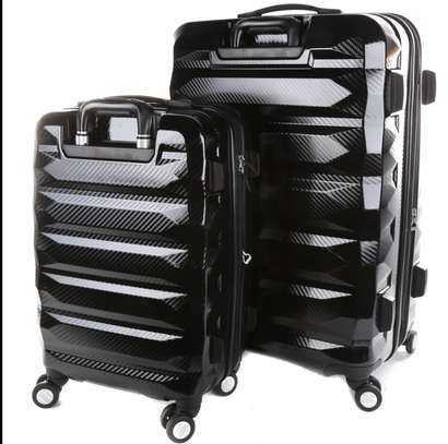 Valise SAMSONITE noir rigide avec code image 2