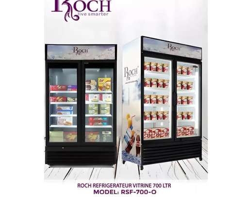 REFRIGERATEUR 700LITRES ROCH VERTICAL VITRINE 2PORTES image 1