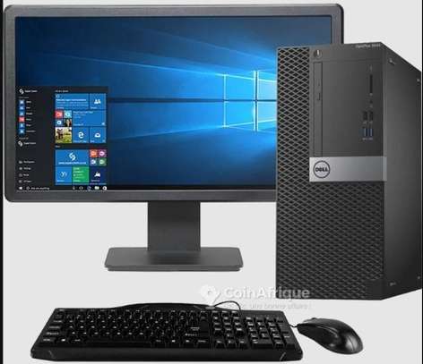 Dell Optiplex✅ i5.10th-16go ram/ 500go Ssd - 22 pouces image 1