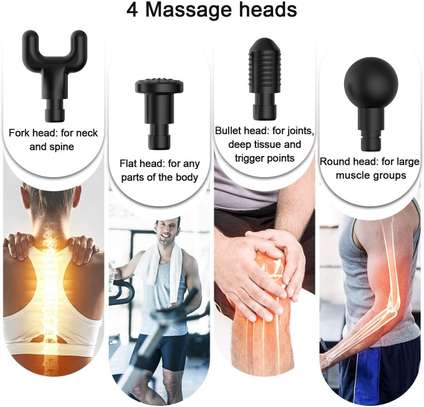 Pistolet de massage électrique, rechargeable sans fil image 8