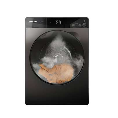 MACHINE A LAVER 10KG SHARP KPRO INVERTER GRIS NOIR image 2