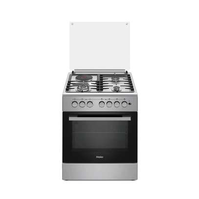 CUISINIERE HAIER 4FEUX 60X60 3FEUX GA FEUX ELECTRIQUE + FOUR image 1