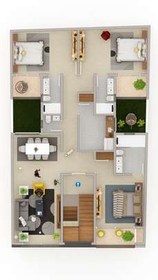 Appartements Types F2 et F4 à vendre à la VDN, CPI image 2