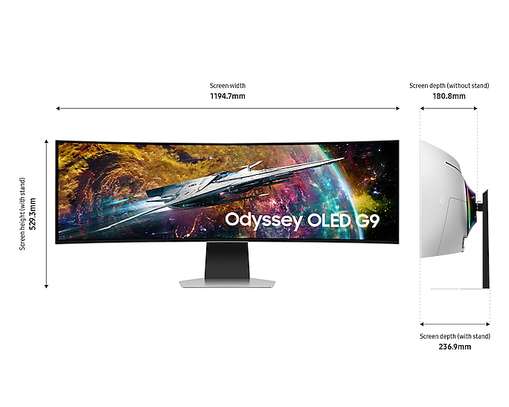 Samsung 49" Odyssey OLED G9 image 7