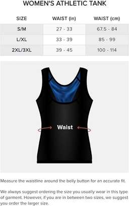 Gilet Sauna, Chemise à sueur thermique femmes image 4