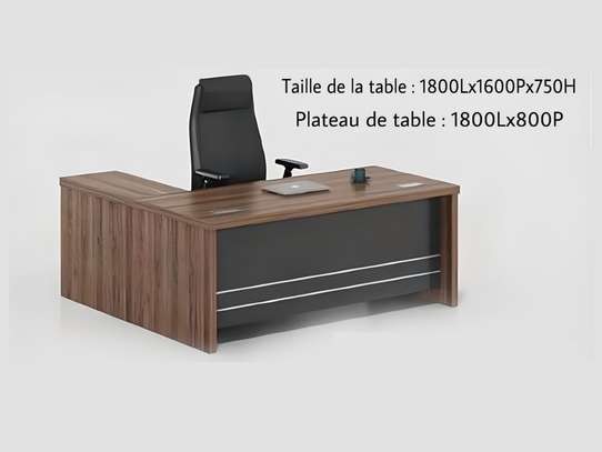Bureau d’angle et chaise image 1