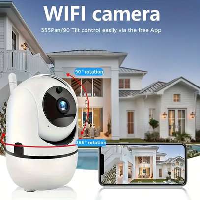 Caméra de surveillance WiFi audio Bidirectionnelle, Rotative image 1