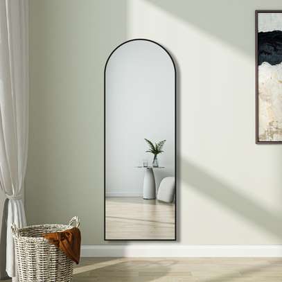 Miroir simple mural avec colle image 8