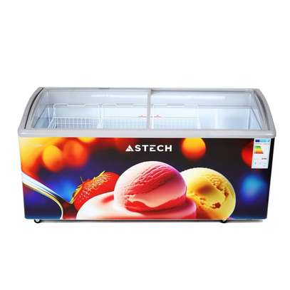 CONGELATEUR 600LITRES ASTECH HORIZONTAL VITRINE image 2