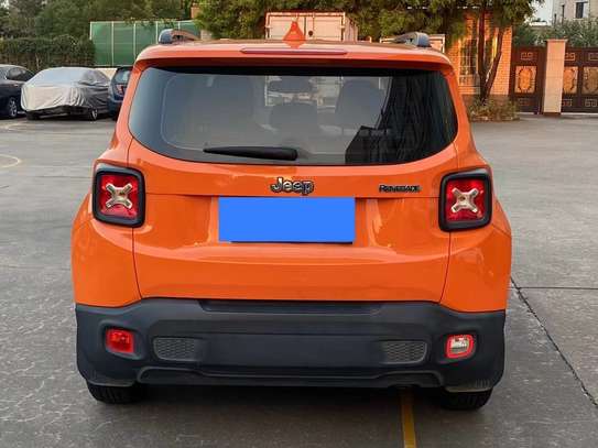 Jeep Renegade SUV compact orange vif robuste image 10