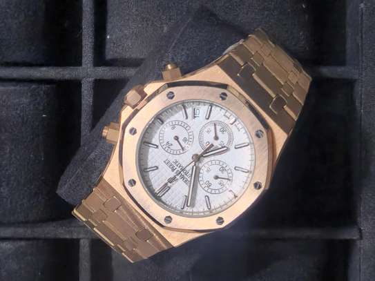Cartier Chronographe acier inoxydable argenté date image 3