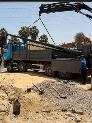 Camion grue DAF venant image 3