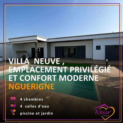 Villa neuve et bien placée à Nguerigne image 10