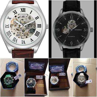 Montre PATERSON Luxe WATCH  NEUF USA Dual Time CHRONOGRAPH image 1