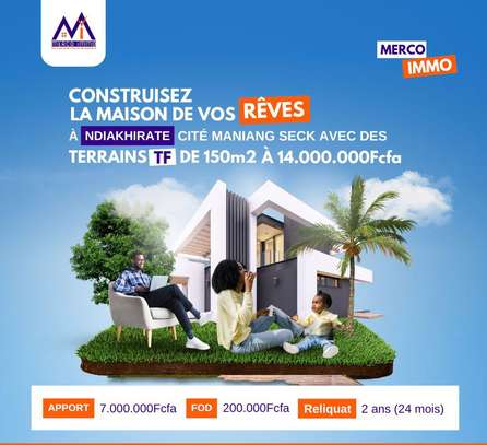 Terrains TF à vendre à NDIAKHIRATE image 3