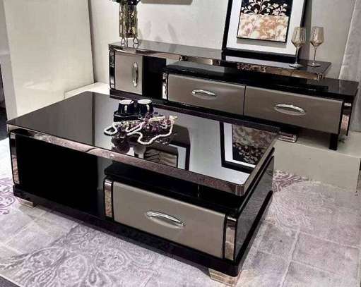 ENSEMBLE TABLE TV TABLE BASSE VIP 204/TV204 image 1