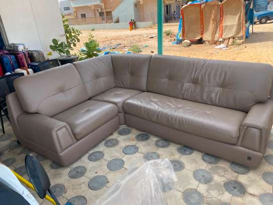 Fauteuils cuir 5 places image 5