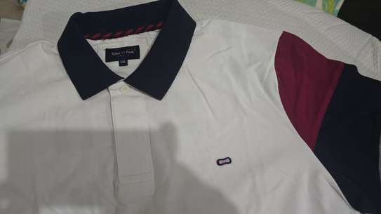 Eden Park polo homme manches contrastées image 1