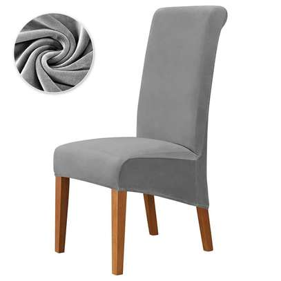 Lot de 6 housses de chaise en Velours image 4