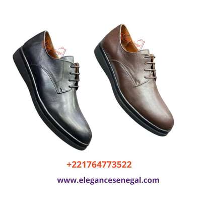 Chaussure de luxe 100% Cuir authentique pour homme image 14