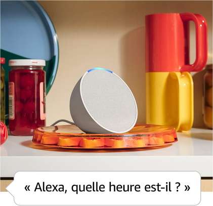 Enceinte connectée Bluetooth et Wi-Fi avec Alexa Echo Pop image 1