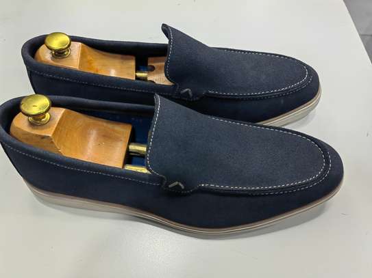 Mocassins daim LORO piana confort élégance classique image 9