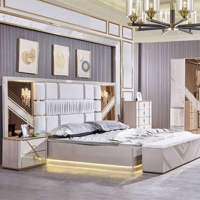 CHAMBRE A COUCHER 8BATTANTS SPIECES BEIGE M8801H image 2