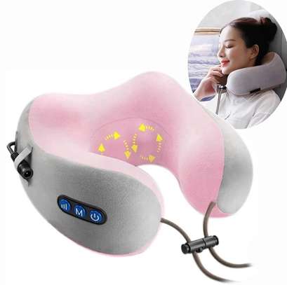 Oreiller de massage en forme de U Masseur de cou portable image 6