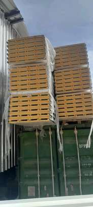 Panneaux sandwich isolants standard jaune blanc robustes image 5