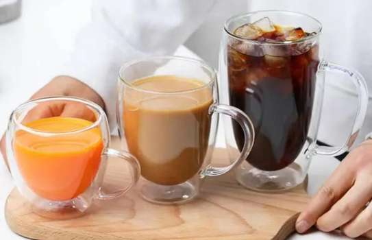 VERRE DOUBLE PAROI AVEC ANSE ET SANS ANSE image 4